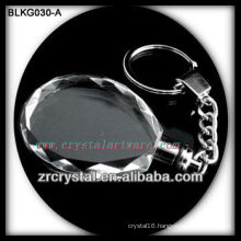 high quality blank crystal keychain